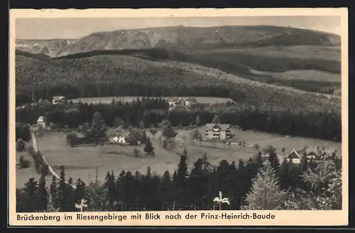 AK Brückenberg, Teilansicht mit Blick nach der Prinz-Heinrich-Baude