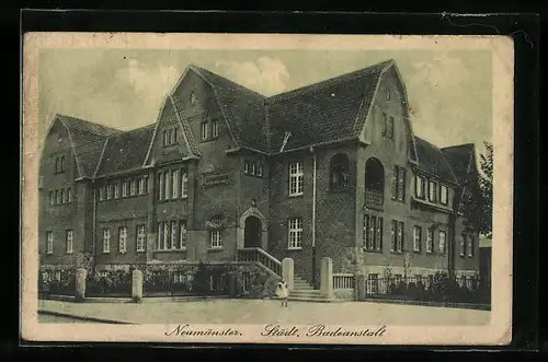 AK Neumünster, Stadtische Badeanstalt