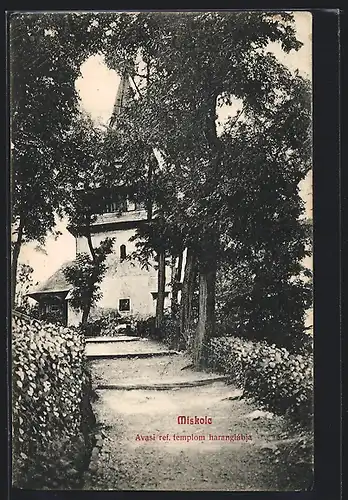 AK Miskolc, Avasi ref. templom haranglábja