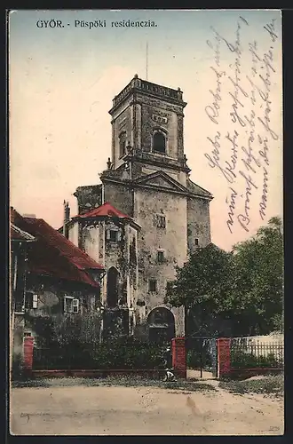 AK Györ, Püspöki residenczia