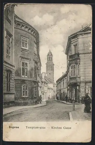 AK Sopron, Templom-utca