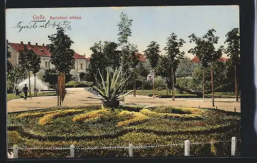 AK Györ, Battyányi sétány