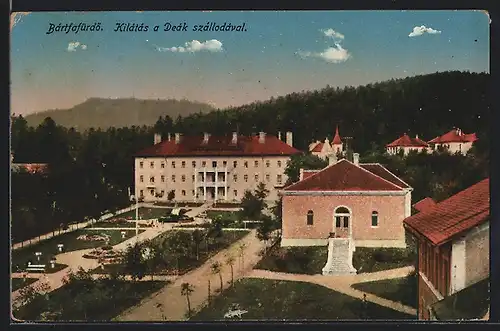 AK Bártfafürdö, Kilátás a Deák szállodával