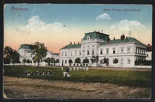 AK Debrecen / Debreczin, Károly Ferencz József laktanya, Kaserne