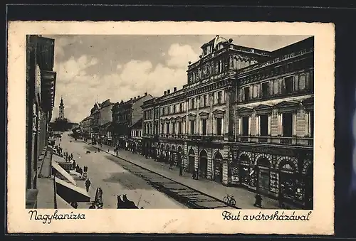 AK Nagykanizsa, Föut a városházával