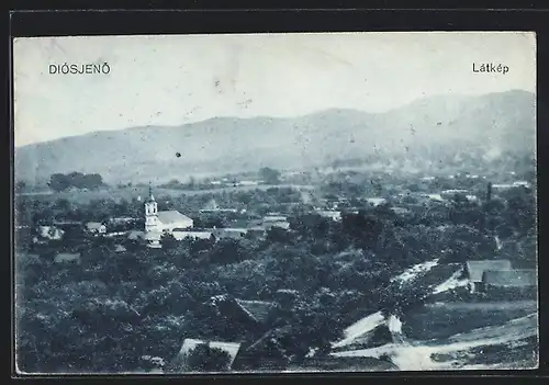 AK Diósjenó, Látkép