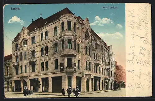 AK Szeged, Keleti palota