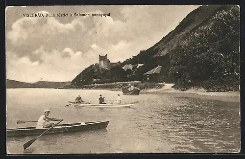 AK Visegrád, Duna részlet a Salamon toronynyal
