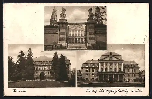 AK Körmend, Herceg Batthyány-kastély reszletei