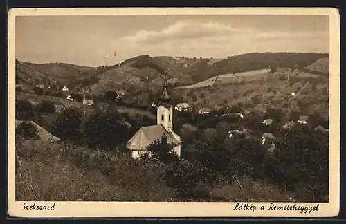 AK Szekszárd, Látkép a Remeteheggyel