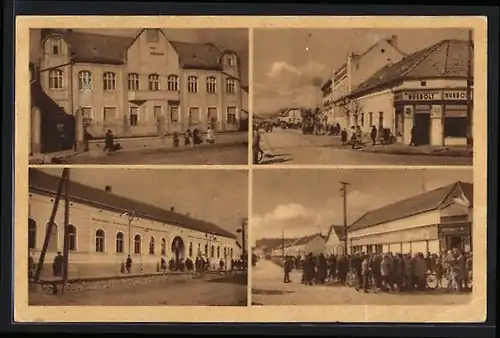 AK Sarkad, Ortspartie mit Geschäften