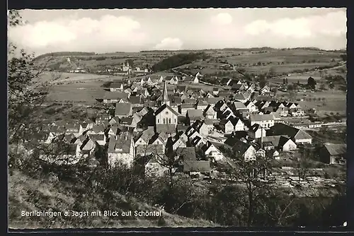 AK Berlichingen a. Jagst, Gesamtansicht mit Blick auf Schöntal