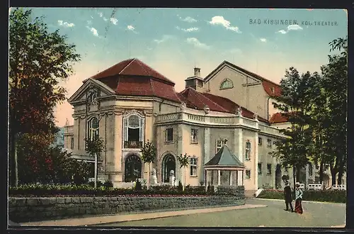 AK Bad Kissingen, das kgl. Theater