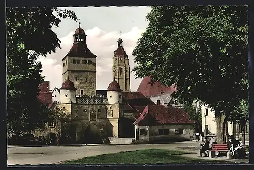 AK Weissenburg in Bayern, das Ellinger Tor