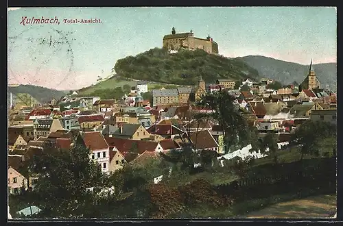 AK Kulmbach, Totalansicht mit Blick zum Schloss