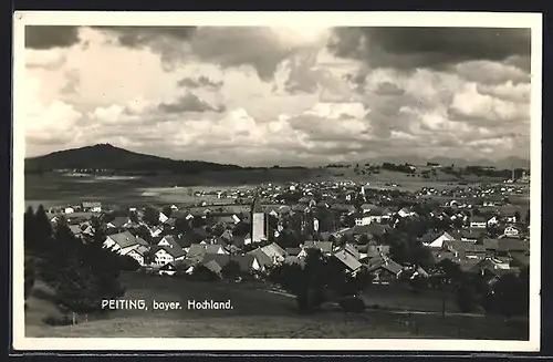 AK Peiting /Bayer. Hochland, Teilansicht