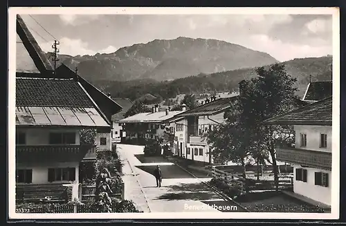 AK Benediktbeuern, Strasse mit Anwohner