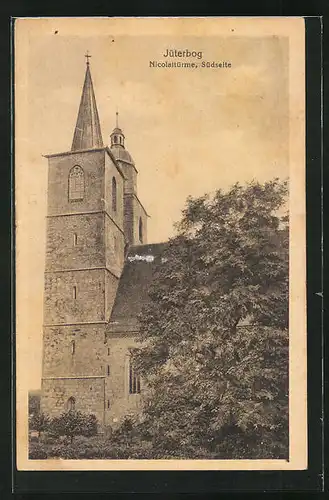 AK Jüterbog, Nicolaitürme, Südseite