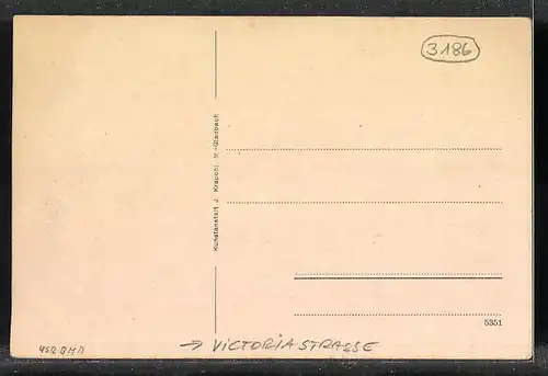 AK M. Gladbach, Kaiserbad in der Victoriastrasse