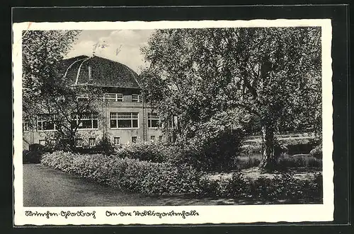 AK Mönchen-Gladbach, An der Volksgarten-Halle