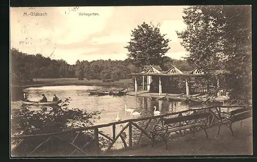 AK M.-Gladbach, Volksgarten