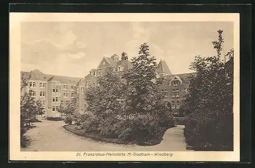 AK Mönchengladbach-Windberg, St. Franziskus-Heilstätte