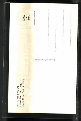 AK Fleringen, Windmühle auf einer Anhöhe