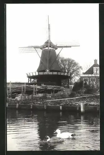 AK Sloten, Ortspartie an der Windmühle