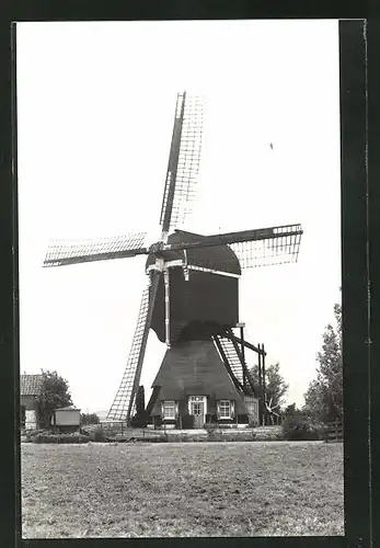 AK Hardinxveld - Giessendam, Polder Giessen - Oudebenedenkerk, Windmühle