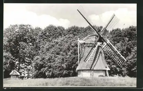 AK Tietjerk, bij park Vijversberg, Windmühle