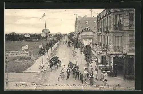 AK Sartouville, Avenue de la République