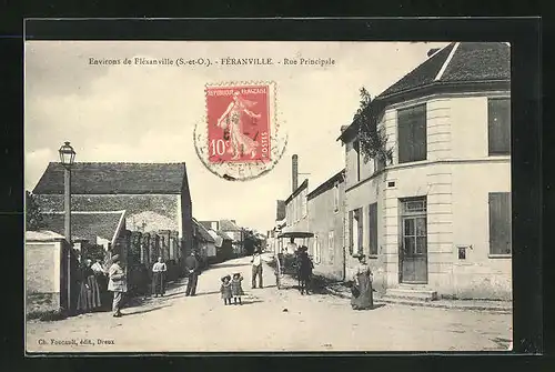 AK Féranville, Rue principale