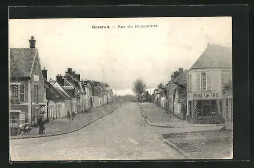 AK Gazeran, Rue du Buissonnet