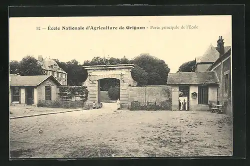 AK Grignon, École Nationale d`Agriculture, Porte Principale