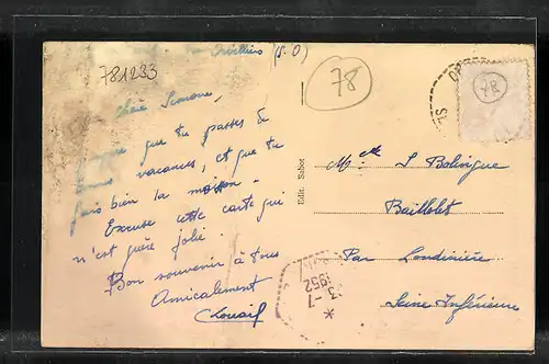 AK Civry-la-Forêt, L`ancien Abreuvoir