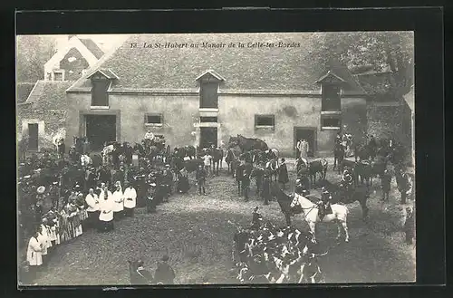 AK La Celle-les-Bordes, La St-Hubert au Manoir