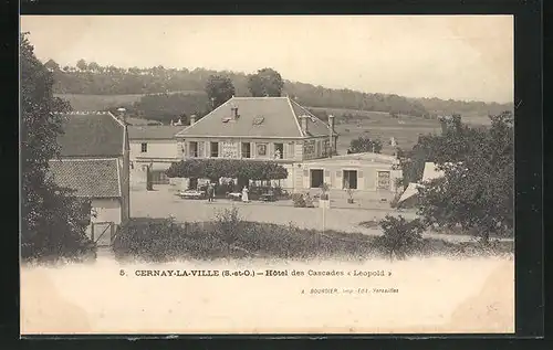 AK Cernay-la-Ville, Hôtel des Cascades Léopold
