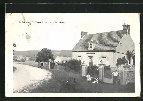AK St Rémy-l`Honoré, La villa Albert