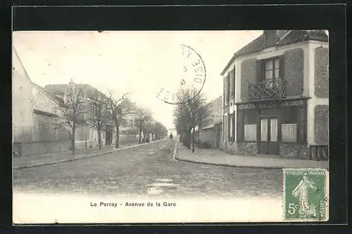 AK Le-Perray, Avenue de la Gare