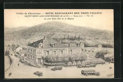 AK Saint-Rémy-Les-Chevreuses, Hotel Restaurant Des Trois Vallées