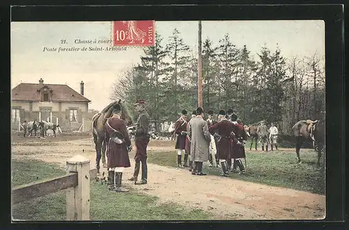 AK St-Arnoult, Rue et Postes forestier