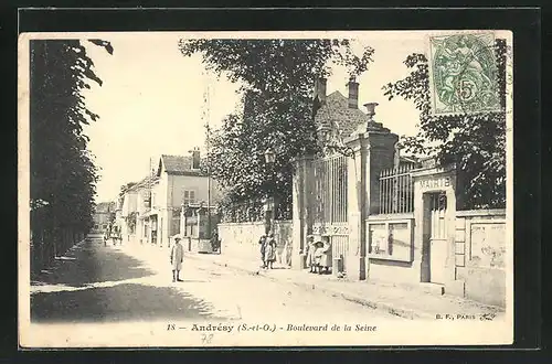 AK Andrésy, Boulevard de la Seine