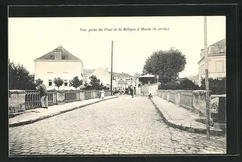 AK Maule, vue prise du pont de la Bélique