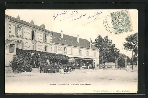 AK Villennes, Grille du Château