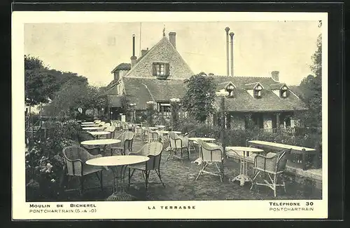 AK Pontchartrain, Moulin de Bicherel, La Terrasse