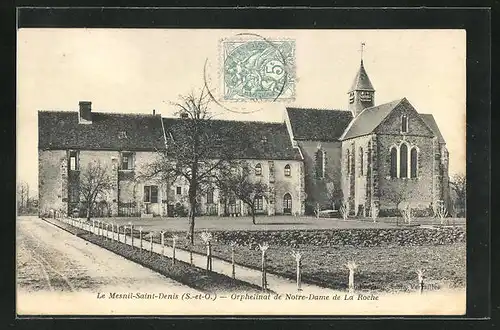 AK Le Mesnil-Saint-Denis, Orphelinat de Notre-Dame de La Roche