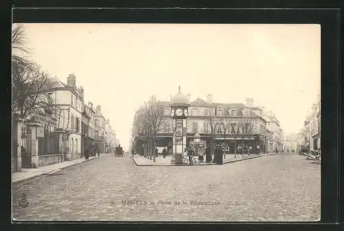 AK Mantes, Place de la République