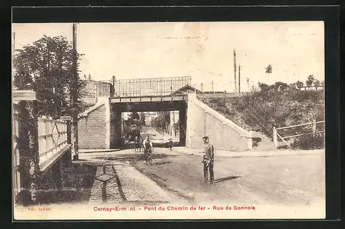AK Cernay-Ermont, Pont du Chemin de fer-Rue de Sannols