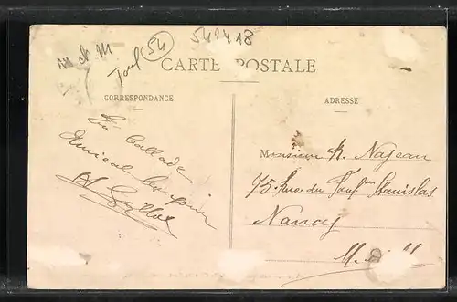 AK Côte du Fort, Vue panoramique