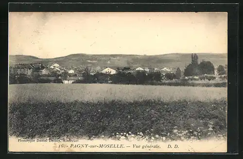 AK Pagny-sur-Moselle, Vue générale, Panorama des Ortes